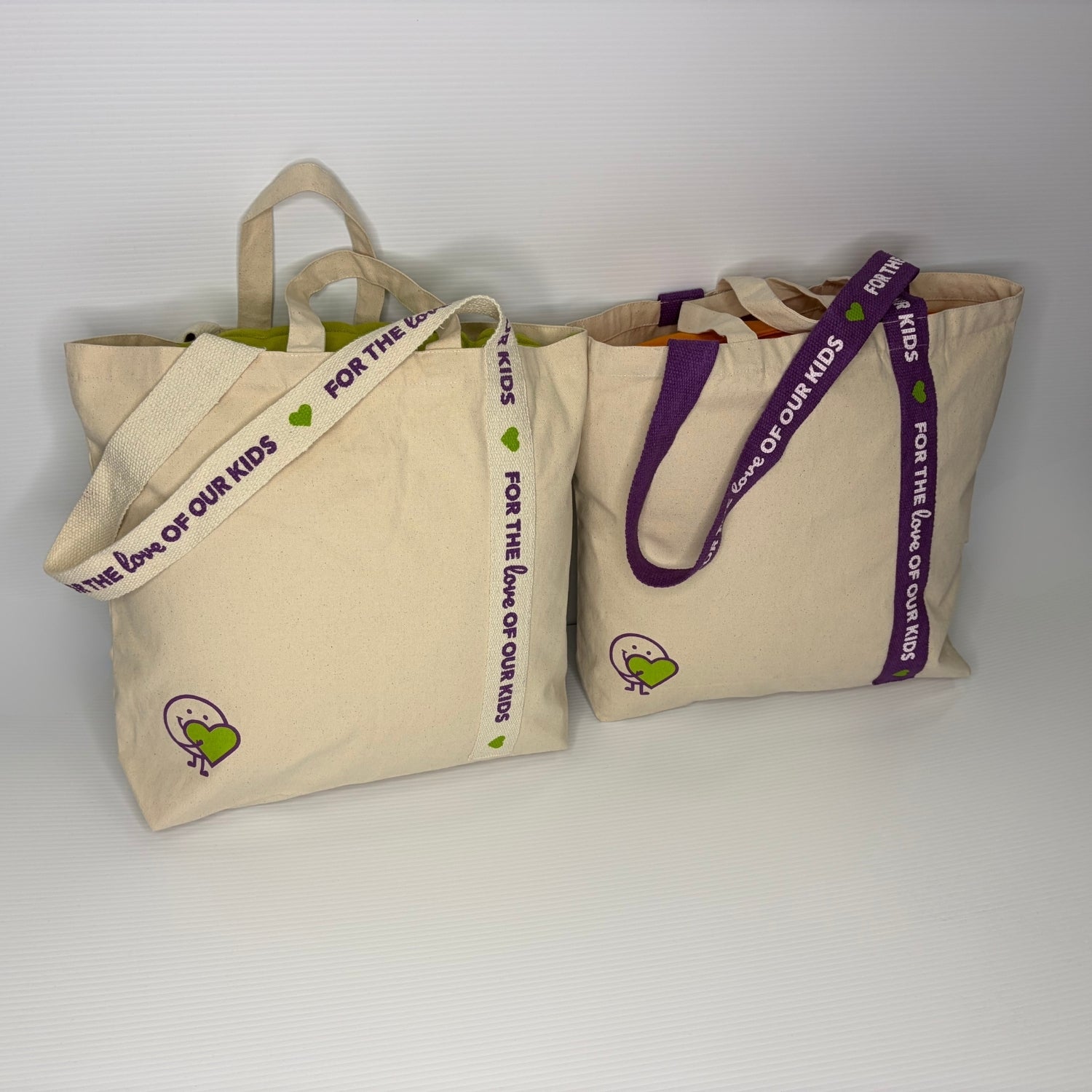 Natural Strap Tote Bag Premium