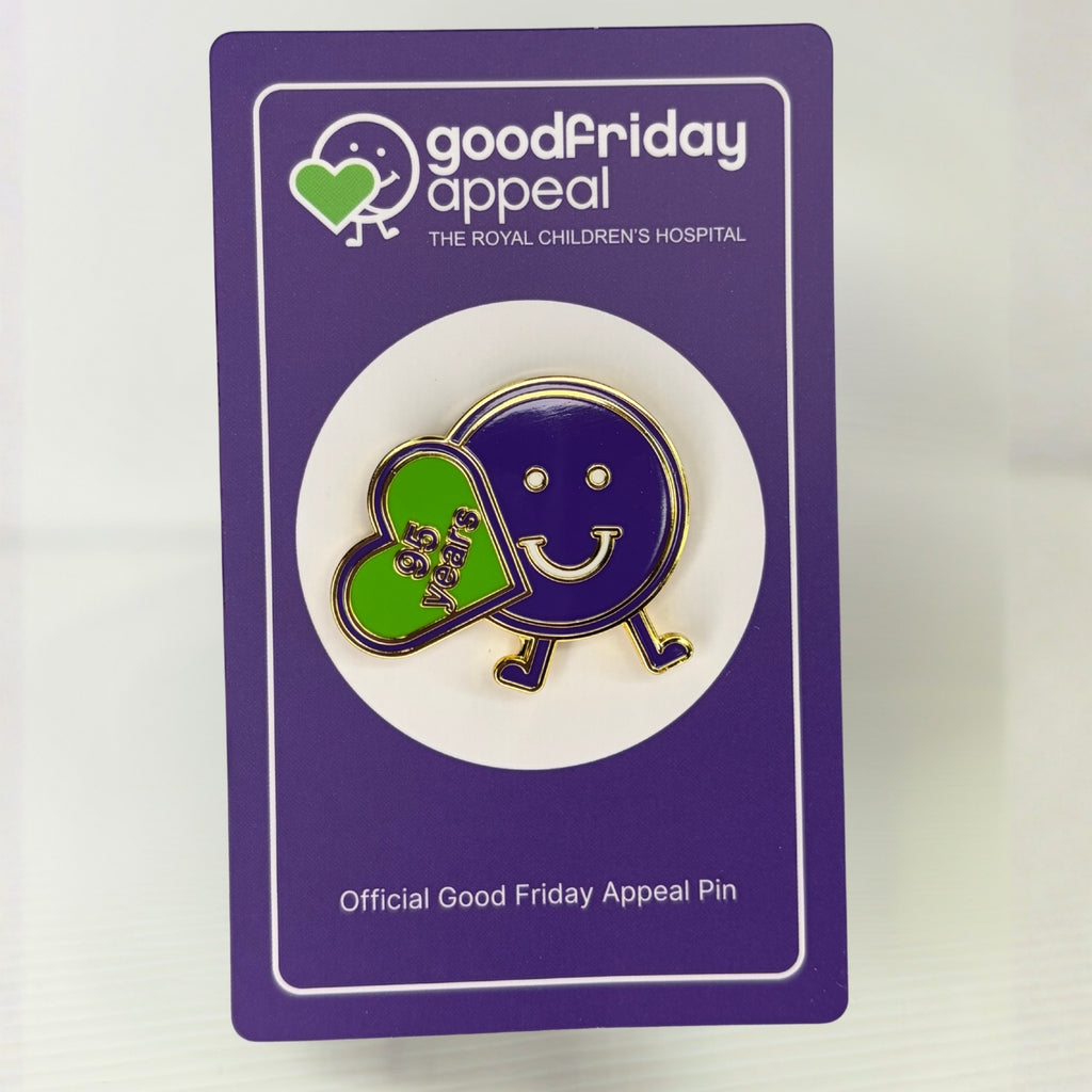 Good Friday Appeal 95th Year Anniversary Lapel Pin