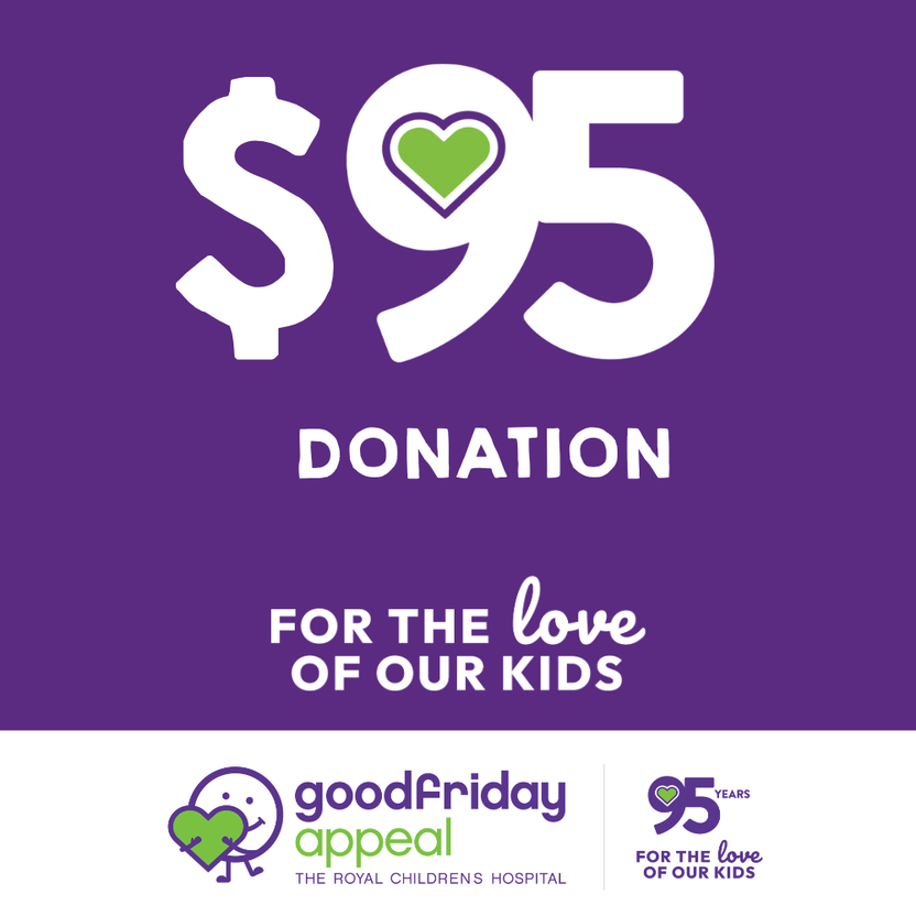 $95 Donation – Good Friday Appeal Merchandise